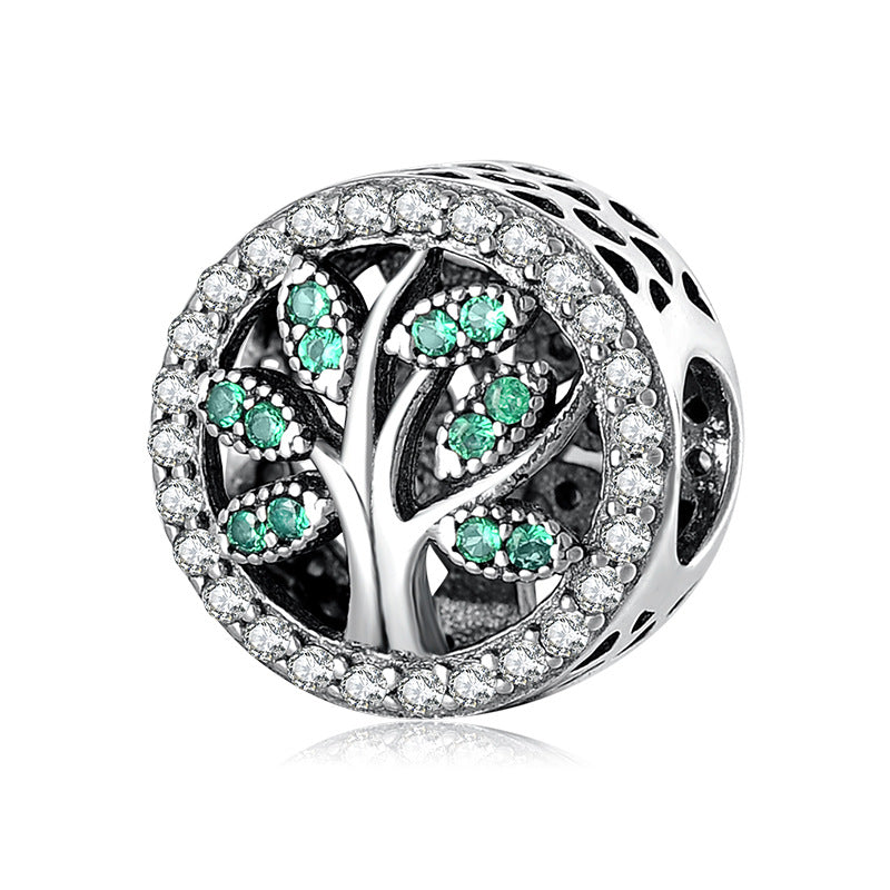 Pulsera de cactus de árbol de suerte al por mayor Accesorios de bricolaje S925 Beads de plata esterlina